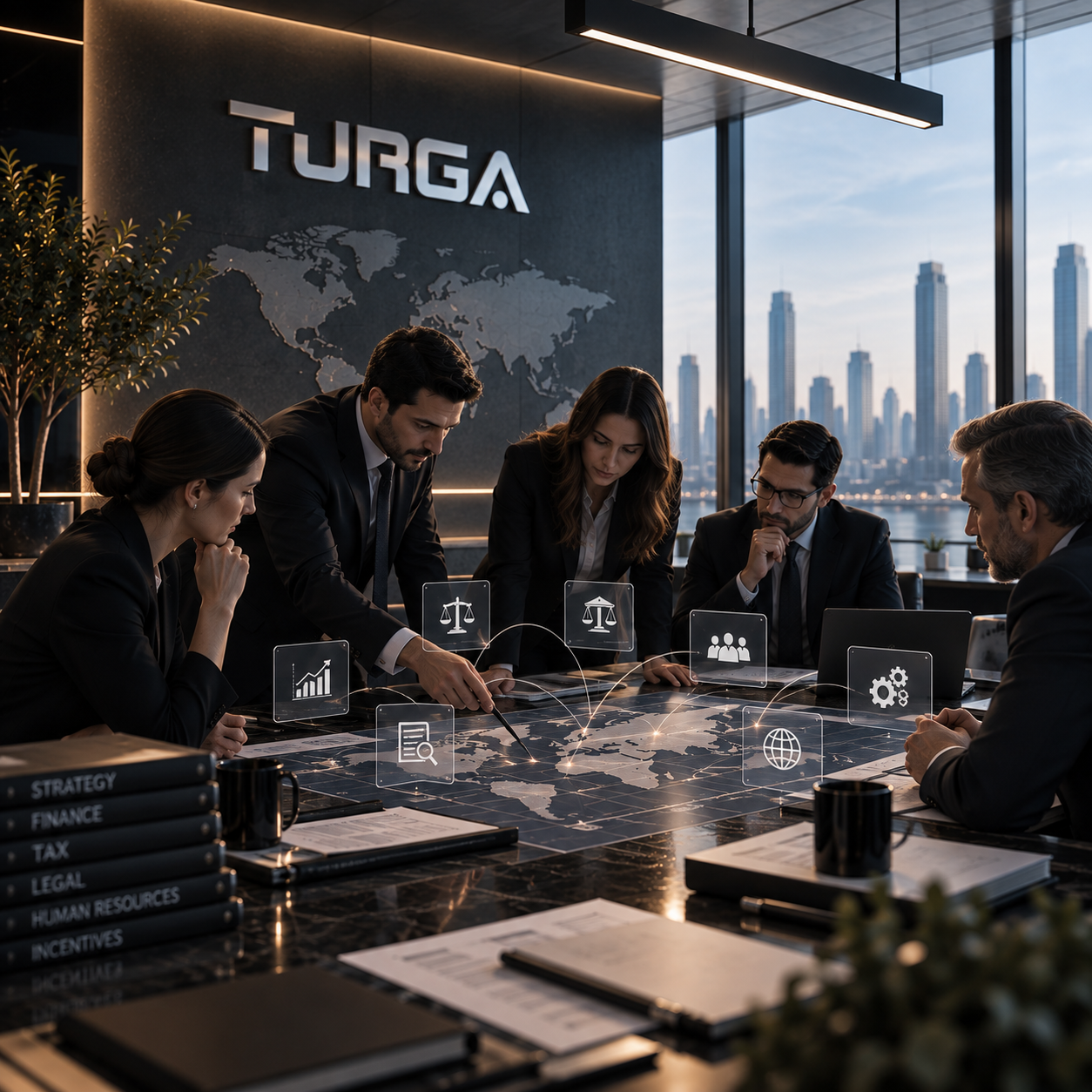 Turga farklı uzmanlıkları aynı proje etrafında bir araya getirirken