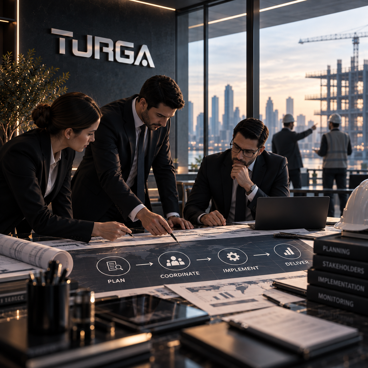 Turga ekibi stratejiyi uygulanabilir hale getirirken
