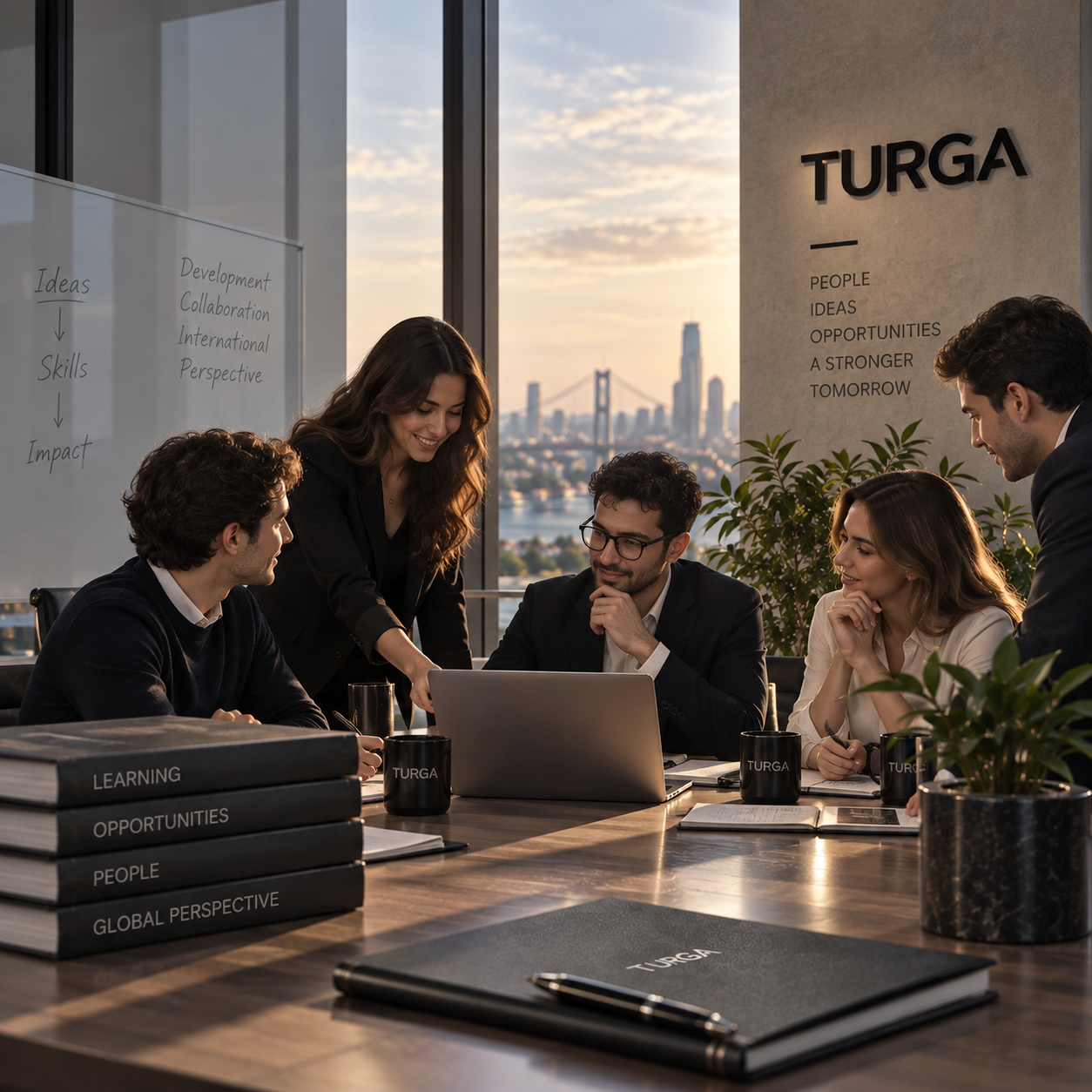 Turga çalışanları bilgi paylaşımı ve mesleki gelişim ortamında